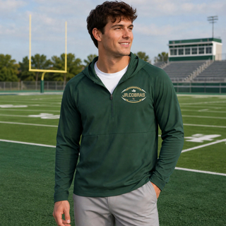 Jackson Heights Jr. Cobras Football Tradition Repeat Half-Zip Hooded Jacket