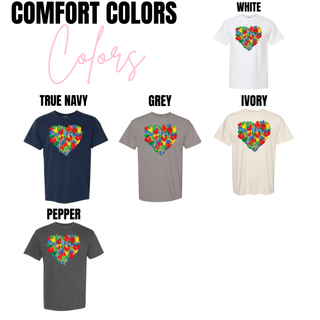 Autism Heart Top