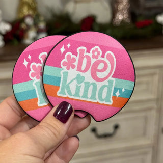 Be Kind Car Coasters