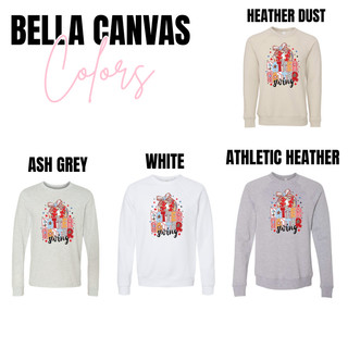 Bella Canvas Color Options for Batter Batter Swing Patriotic Baseball Shirt