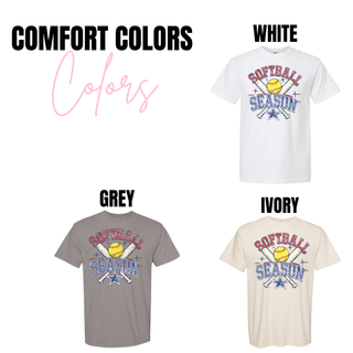 Retro Softball Season Top