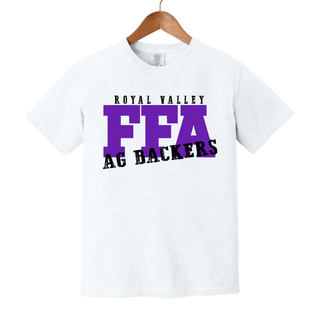 Royal Valley Vintage Varsity Ag Backers Top