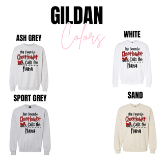 Rossville Nana cheer top color options from Gildan
