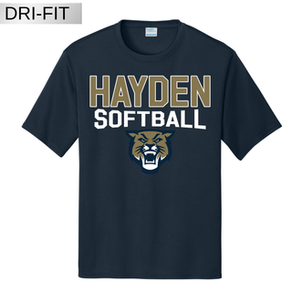 Hayden Wildcats Softball Dri Fit Top V1