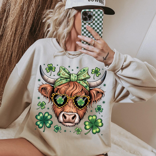 Clovers and Sunglasses Top