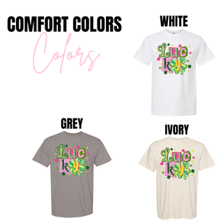 Lucky Pattern Font Top