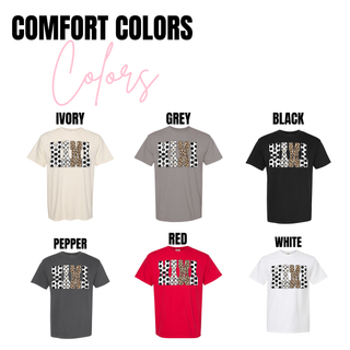 Retro Soccer Mama Letter Top