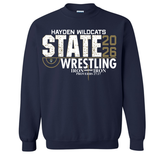 Hayden Wildcats Wrestling 2026 State Qualifiers