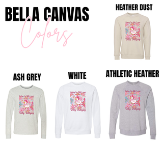 Bella Canvas color options for Sorry I’m Late I Was Dilly Dallying Top: heather dust, ash grey, white, athletic heather