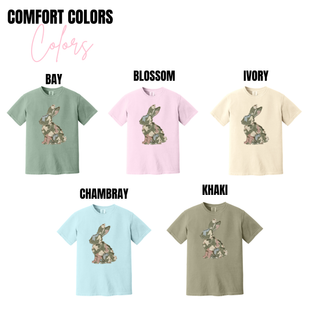 Camo Patchwork Bunny Top