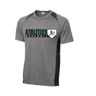A’s Baseball Home Plate Contender Performance Tee