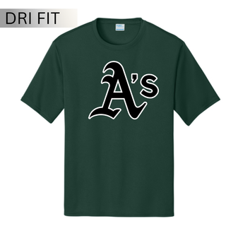 Classic A’s Baseball Logo Dri-Fit Performance Top