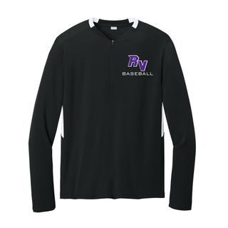 Royal Valley Panthers Baseball Long Sleeve Performance Quarter Zip