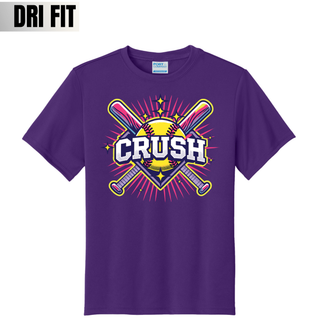 Crush Softball Cross Bats Starburst Dri Fit Performance Top