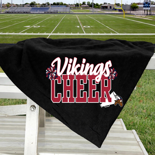 Topeka Seaman Vikings Cheer Stadium Blanket