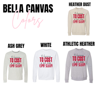 comp season dance top red black text bella canvas neutral color options
dance mom comp season shirt bella canvas ash grey white athletic heather
funny comp season dance top neutral apparel options