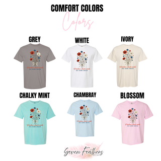 Freedom Plants Seeds Patriotic Floral Top