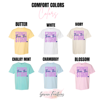 Stronger Than The Storm Graphic Top