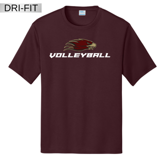 Silver Lake Eagles Volleyball Bold Mascot Dri-Fit Performance Top