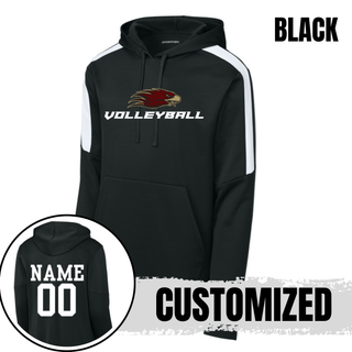Silver Lake Eagles Volleyball Bold Mascot Fan Favorite Hoodie
