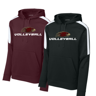 Silver Lake Eagles Volleyball Bold Mascot Fan Favorite Hoodie