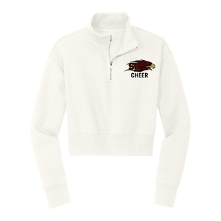 Silver Lake Power Eagle Cheer Crop Quarter Zip