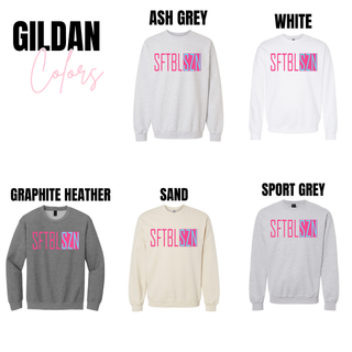 SFTBL SZN Block Letter Graphic Top