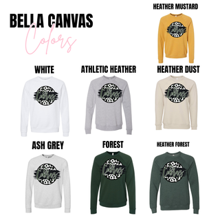 Faux Glitter Leopard Cobras Basketball Top