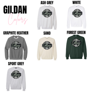 Faux Glitter Leopard Cobras Basketball Top