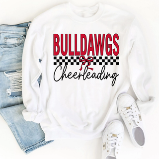 Bulldawgs Checker Cheer Top