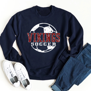 Spring Edition Distressed Seaman Vikings Soccer