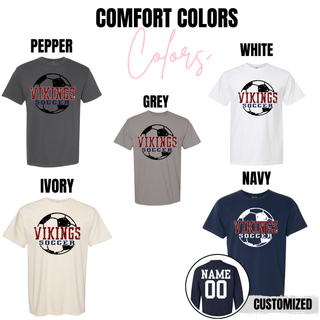 Spring Edition Distressed Seaman Vikings Soccer