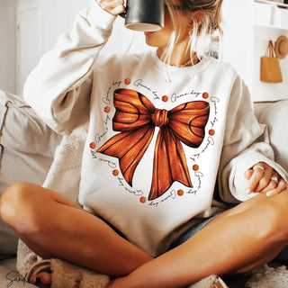 Game Day Basketball Bow