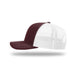 Maroon/White
