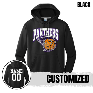 Royal Valley Panthers Basketball Hoop Performance Hoodie