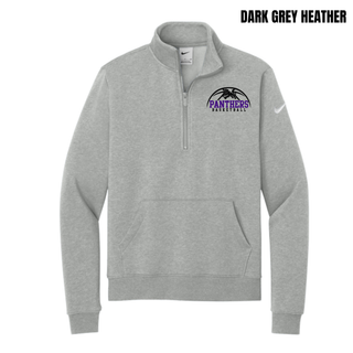 Royal Valley Panthers Basketball Hoop Women's Club Fleece Half-Zip