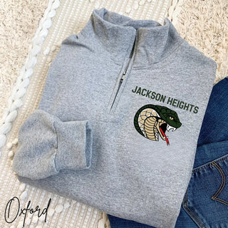 Jackson Heights Cobras Cadet Collar Quarter-Zip Sweatshirt