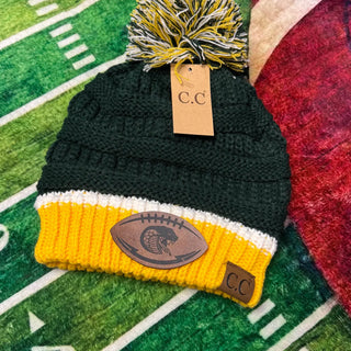 Jackson Heights Cobras Football Knit Pom Beanie C.C Brand