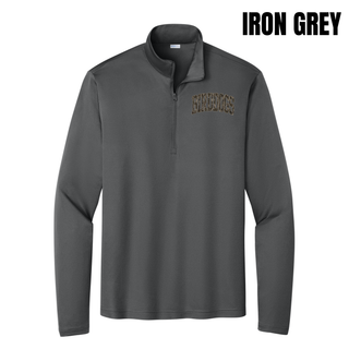 Birddogs Basketball Camo PosiCharge Quarter-Zip in Iron Grey