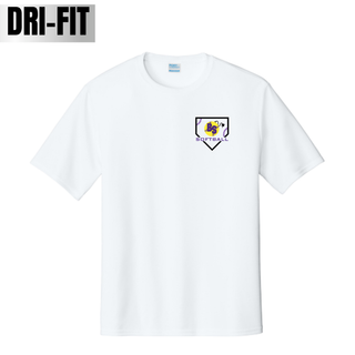 Alternate view of the Bomb Squad Pocket Power Softball Dri-Fit Performance Top with Pocket Power softball artwork