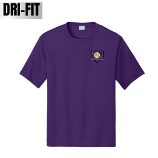 Additional view of the Bomb Squad Pocket Power Softball Dri-Fit Performance Top with Pocket Power softball artwork