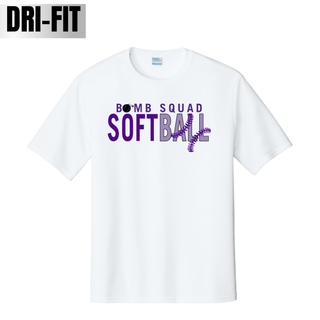 Bomb Squad Softball Split Stitch Dri-Fit Performance Top - front view