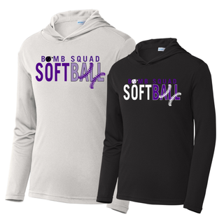 Bomb Squad Softball Split Stitch PosiCharge Competitor Hoodie - color options