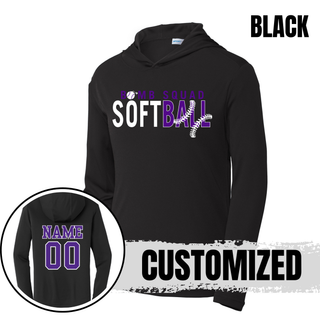 Bomb Squad Softball Split Stitch PosiCharge Competitor Hoodie - back view