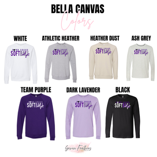 Bomb Squad Softball Split Stitch Top - garment options