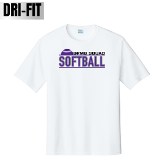 Bomb Squad Softball Underline Dri-Fit Performance Top - front view
