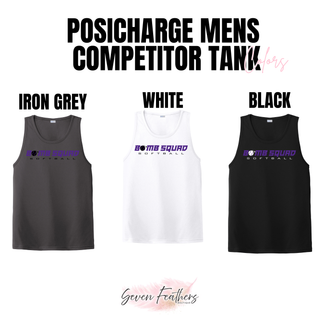 Bomb Squad Velocity Softball men’s PosiCharge Competitor tank color options