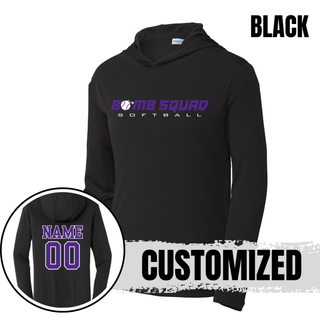 Bomb Squad Velocity Softball PosiCharge Competitor Hoodie front view