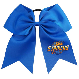 Strikers Softball Royal Blue Hair Bow