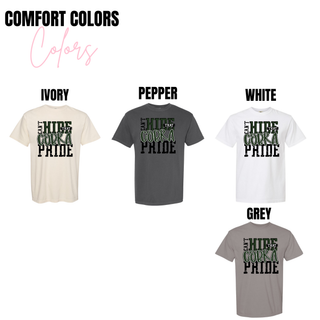 Can't Hide That Cobra Pride Comfort Colors options: ivory, pepper, white, and grey